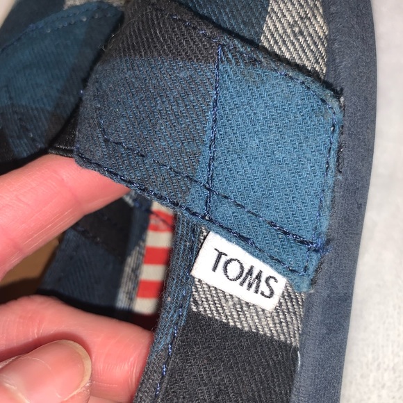 Tom’s Toddler Shoes, Velcro open. Sz. T10 (unisex) - Picture 4 of 9